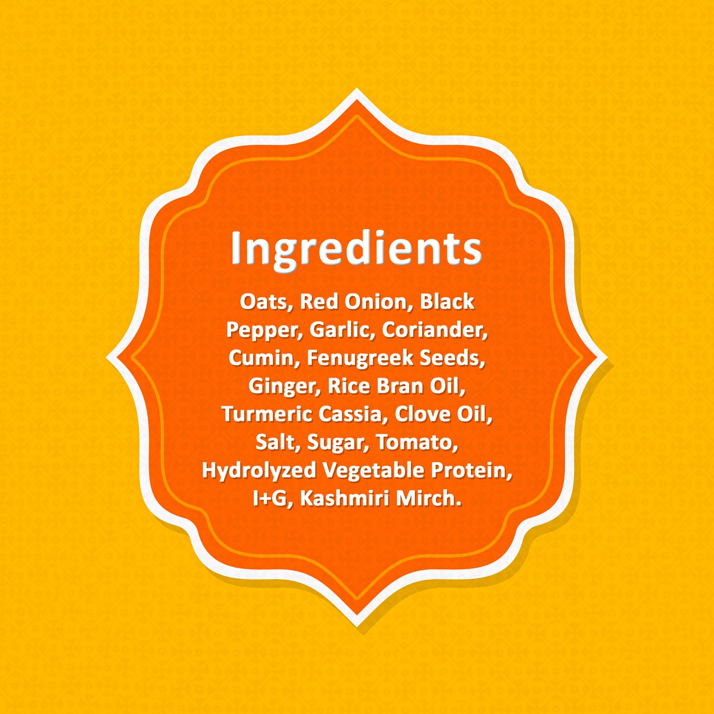 Cheese Tomato Oats Ingredients
