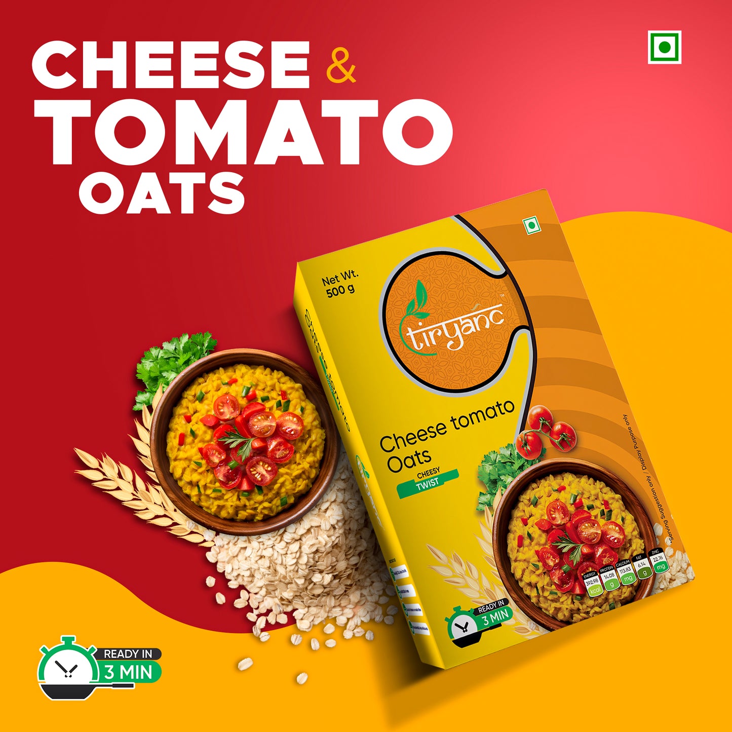 Cheese Tomato Oats