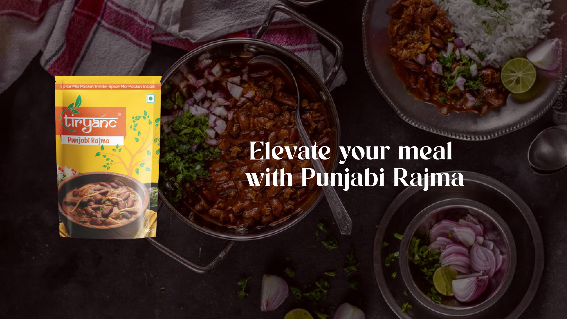 Elevate your meal with Punjabi Rajma