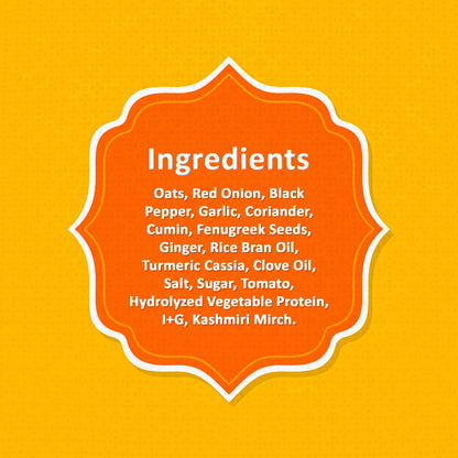 Cheese Tomato Oats Ingredients