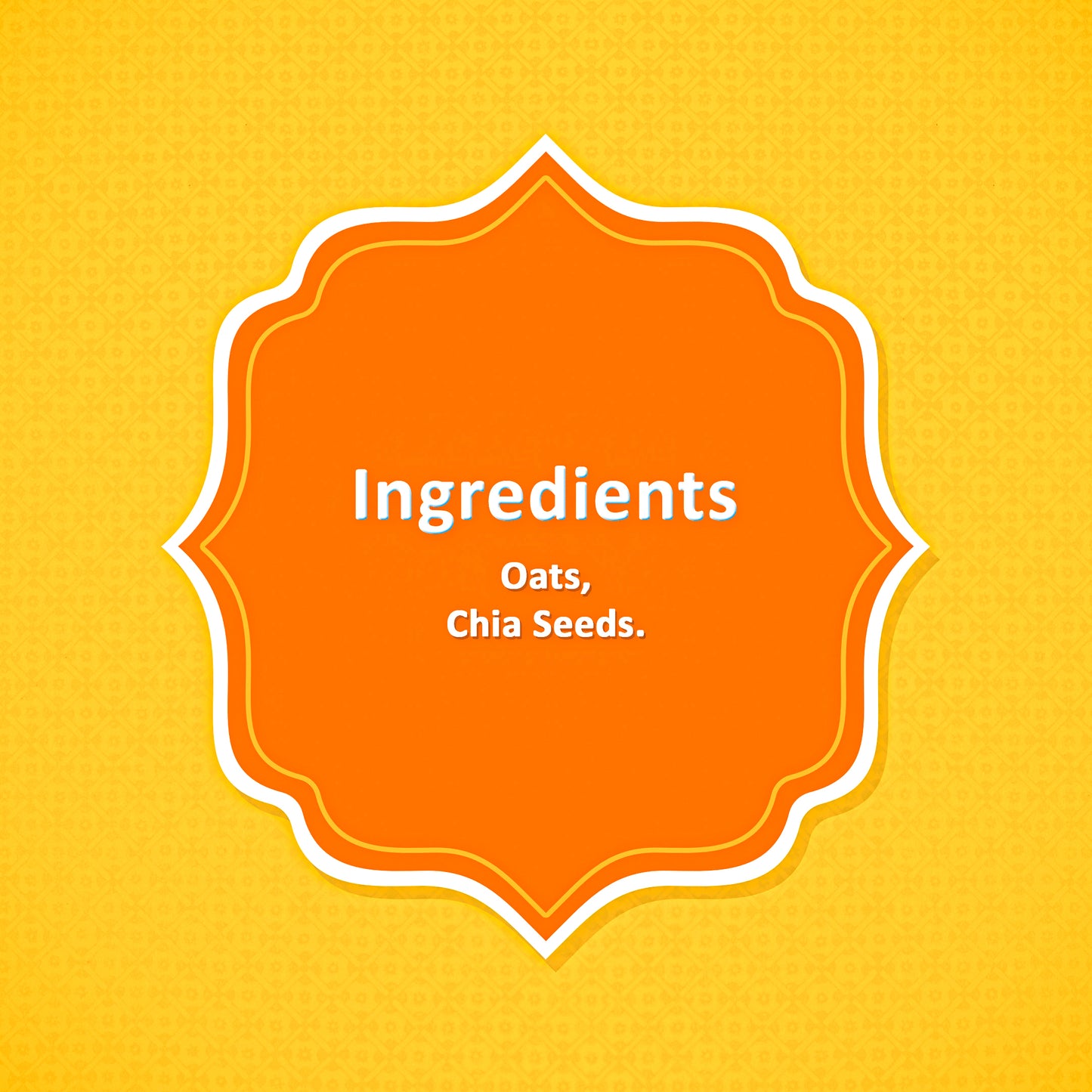 Oats with Chia Seeds Ingredients